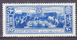 A0495 - EGYPTE EGYPT Yv N°186 * TRAITE ANGLO EGYPTIEN - Nuevos