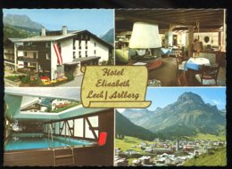 CPM Neuve Autriche LECH Hotel Elisabeth Multi Vues - Lech