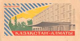 D8595 "МЕИМАНХАНА - КАЗАКСТАН - АЛАТЫ / MEYMANHANA - KAZAKHSTAN - ALMATY" ETICHETTA ORIGINALE - ORIGINAL LABEL - Etiquettes D'hotels