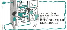 VP-GF.18-511: BUVARD.  REFRIGERATEUR ELECTRIQUE. - Elettricità & Gas