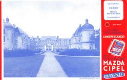 VP-GF.18-512: BUVARD. PILES MAZDA. CHATEAU DE OIRON DANS LES DEUX-SEVRES. - Piles