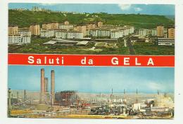 SALUTI DA GELA - VIAGGIATA FG - Caltanissetta