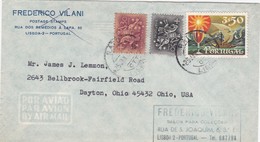 PORTUGAL  AIR MAIL COVER - LISBOA To UNITED STATES - Lettres & Documents