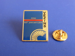 Pin's EDF GDF - Vezins - 1991 - 60ème Anniversaire (NA40) - EDF GDF