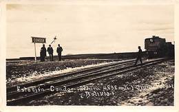 Bolivie           Estacion  Condor    Carte Photo            (voir Scan) - Bolivië