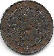 *netherlands 2,5 Cents 1906 Km 134   Vf - 2.5 Centavos