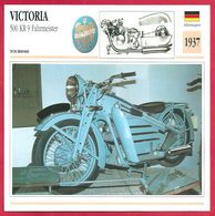 Victoria 500 KR 9 Fahrmeister, Moto De Tourisme, Allemagne, 1937, Replâtrage Inutile - Sport