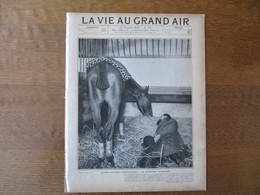 LA VIE AU GRAND AIR N°319 20 OCTOBRE 1904 LE RAID HIPPIQUE BORDEAUX-PARIS,LES CANOTS AUTOMOBILES A MAISONS LAFITTE,BICYC - 1900 - 1949