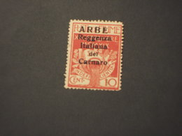 ARBE - P.M. 1920 REGGENZA 10 C. (lieve Puntino Nella Gomma) - NUOVO(++) - Arbe & Veglia