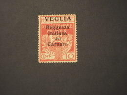 VEGLIA' - P.M. 1920 REGGENZA 10 C. - NUOVO S.G. - Arbe & Veglia