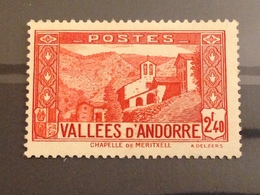 ANDORRE FRANCAIS - Neuf* - 1938 - Unused Stamps