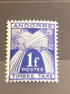 ANDORRE FRANCAIS - Neuf** - Taxe - 1946 - Ungebraucht