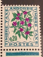 ANDORRE FRANCAIS - Neuf** - Taxe - 1964 - Ungebraucht