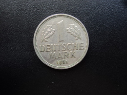 RÉPUBLIQUE FÉDÉRALE ALLEMANDE : 1 DEUTSCHE MARK   1965 J    KM 110      TTB - 1 Mark