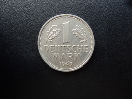 RÉPUBLIQUE FÉDÉRALE ALLEMANDE : 1 DEUTSCHE MARK   1969 J    KM 110      SUP+ - 1 Mark