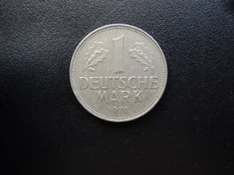 RÉPUBLIQUE FÉDÉRALE ALLEMANDE : 1 DEUTSCHE MARK   1970 G    KM 110      SUP - 1 Mark