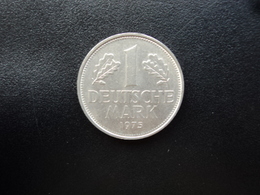 RÉPUBLIQUE FÉDÉRALE ALLEMANDE : 1 DEUTSCHE MARK   1975 F    KM 110      SUP+ - 1 Mark