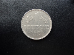 RÉPUBLIQUE FÉDÉRALE ALLEMANDE : 1 DEUTSCHE MARK   1976 F    KM 110      SUP - 1 Mark