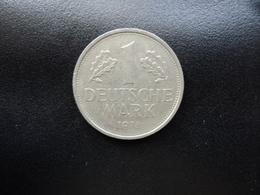 RÉPUBLIQUE FÉDÉRALE ALLEMANDE : 1 DEUTSCHE MARK   1978 J    KM 110      SUP - 1 Mark