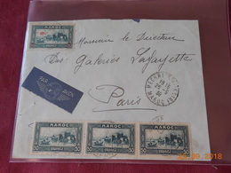 Lettre Du Maroc De 1939 A Destination De Paris - Covers & Documents