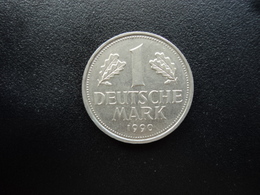 RÉPUBLIQUE FÉDÉRALE ALLEMANDE : 1 DEUTSCHE MARK   1990 G    KM 110      SUP+ - 1 Mark