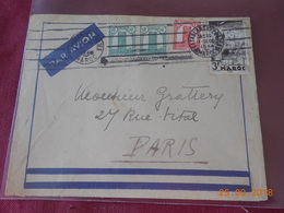 Lettre  Du Maroc De 1944 A Destination De Paris - Covers & Documents