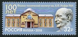 Russia 2018,100th Anniversary Of The Ioffe Physical-Technical Institute,#2389,VF MNH** - Unused Stamps