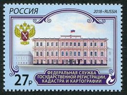 Russia 2018,Federal Service Of State Registration,Cadastre & Cartography,VF MNH** - Nuovi