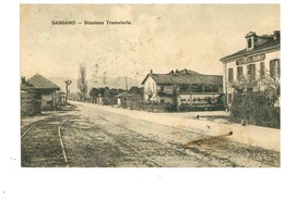 SANGANO STAZIONE TRAMVIARIA TRAM TRENO FERROVIA - Trasporti