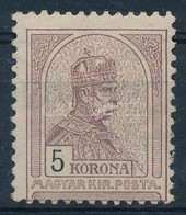 ** 1904 Turul 5K (110.000) (pici Gumihiba / Gum Disturbance) - Altri & Non Classificati