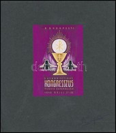 1948 A Budapesti Eucharisztikus Kongresszus Tizedik évfordulója, Légrády Sándor Bélyegterv Aláírással (képméret: 90 X 12 - Altri & Non Classificati