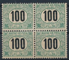 ** 1905 Portó 100f Négyestömb (24.000++) - Otros & Sin Clasificación