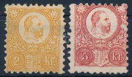 (*) 1871 Réznyomat 2kr + 5kr (apró Hibák) - Sonstige & Ohne Zuordnung