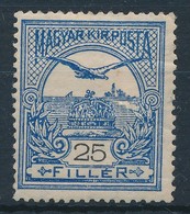 * 1908 Turul 25f   (18.000) (törés, Saroktörés / Folded) - Otros & Sin Clasificación