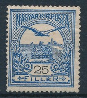 * 1908 Turul 25f   (18.000) (törés, Saroktörés / Folded) - Sonstige & Ohne Zuordnung