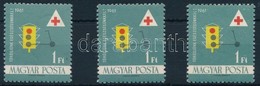 ** 1961 Egészségügy 1Ft Jobbra Ill. Balra Tolódott Lámpák, Középen Támpéldány - Otros & Sin Clasificación