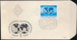 1965 Évfordulók - Események (III.) - Varsói Szakszervezeti Világkongresszus Vágott Bélyeg FDC - Altri & Non Classificati