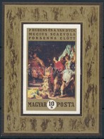 ** 1970 Festmény (VII.) Vágott Blokk (5.000) - Altri & Non Classificati