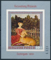 ** 1970 Festmény IX. Vágott Blokk (3.500) - Otros & Sin Clasificación