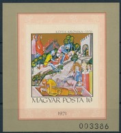 ** 1971 Képes Krónika Vágott Blokk (4.500) - Otros & Sin Clasificación