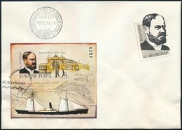 1988 Bélyegnap (61.) Vágott Blokk FDC (7.000) - Sonstige & Ohne Zuordnung