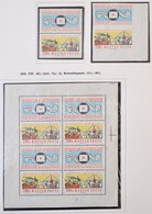 ** O Érintetlen Gyűjtemény 1958-1963 Párhuzamosan Postatiszta, Bélyegzett, Futott FDC és Küldemények, Előnyomott Albumba - Sonstige & Ohne Zuordnung