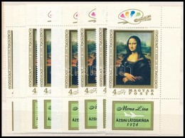 ** 1974 Mona Lisa 20 Db Szelvényes Bélyeg (24.000) - Otros & Sin Clasificación