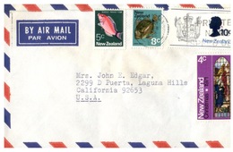 (999) New Zealand To USA Cover - Briefe U. Dokumente