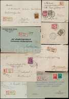 1914-1939 17 Db Ajánlott Küldemény - Usati