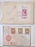 1958-1961 FDC Gyűjtemény, Szinte Teljes, Többnyire Futott, Közte Sok Ajánlott Küldeménnyel (80.000++) - Usati