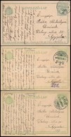 28 Db Futott Díjjegyes Levelezőlap Az 1910-es évekből - Usati