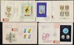 1962-1964 5 Db Klf Blokk Ajánlott FDC - Usati