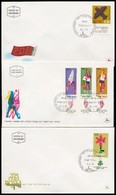 Izrael 1970-1978 8 Db Klf Tabos FDC - Altri & Non Classificati