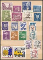 O Németország Berlin 1949-1990 Töredékek, 21 Db Bélyeg Kis Berakólapon (Mi EUR 142) - Altri & Non Classificati